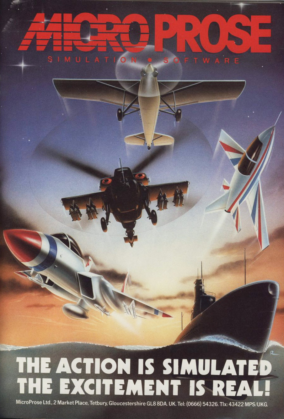 The Action is Simulated, The Excitement is Real! · 1988