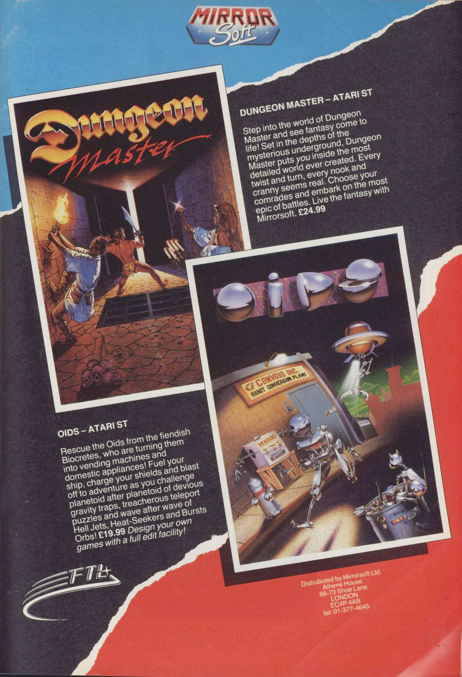 Dungeon Master / Oids · 1988