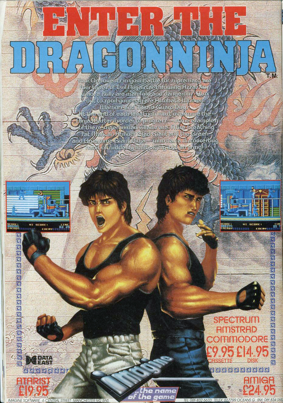Bad Dudes Vs. Dragon Ninja · 1989