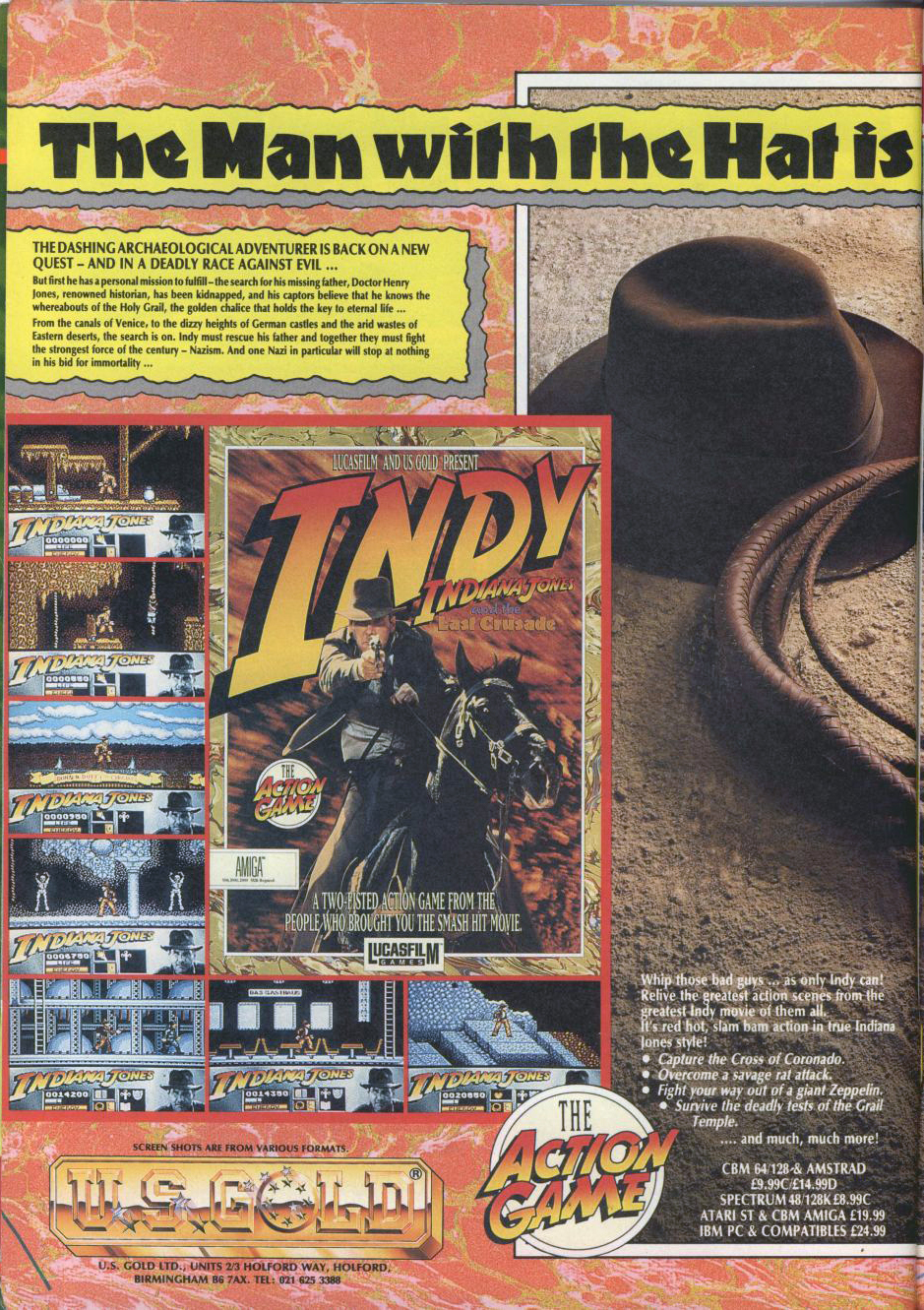 The Man with the Hat is Back · page 1/2 · 1989