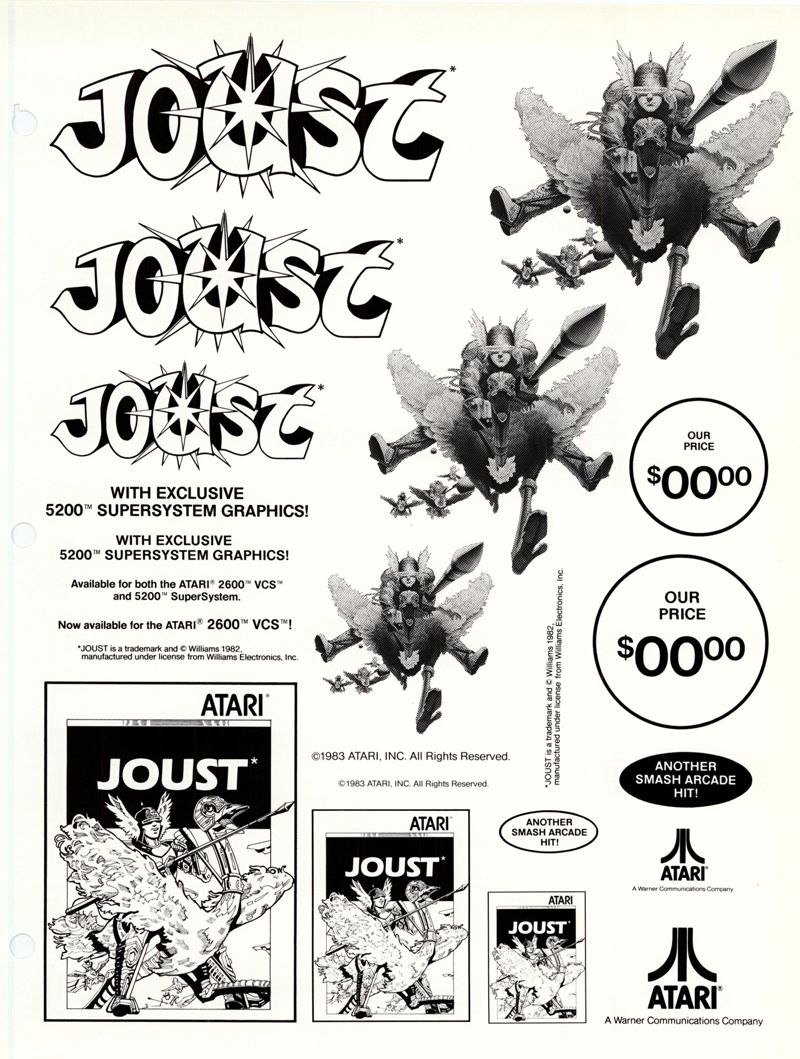 Dealer Ad Template - Joust · 1983