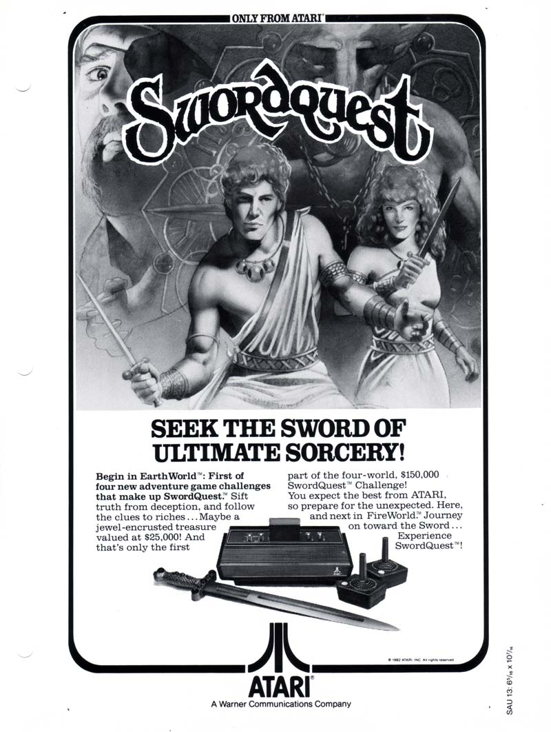 Dealer Ad Template - SwordQuest - EarthWorld · page 1/2 · 1982