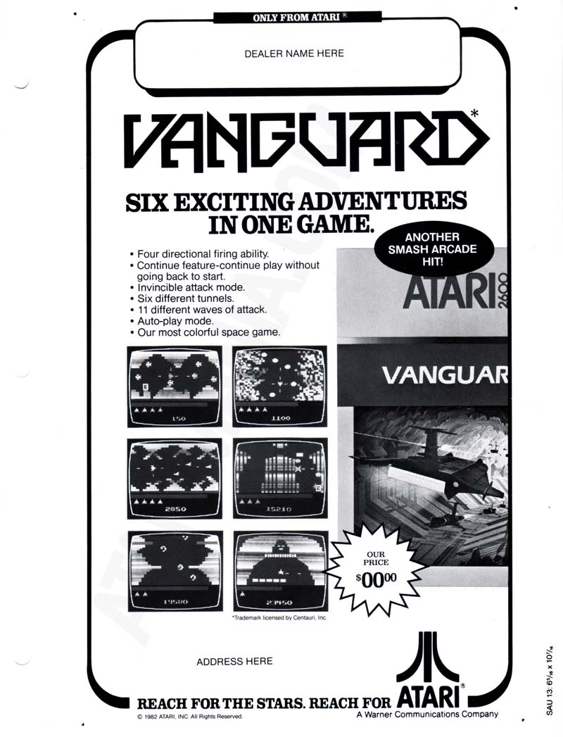 Dealer Ad Template - Vanguard · page 1/2 · 1982
