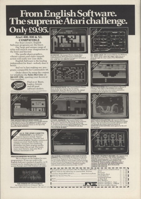 The Supreme Atari Challenge · 1984