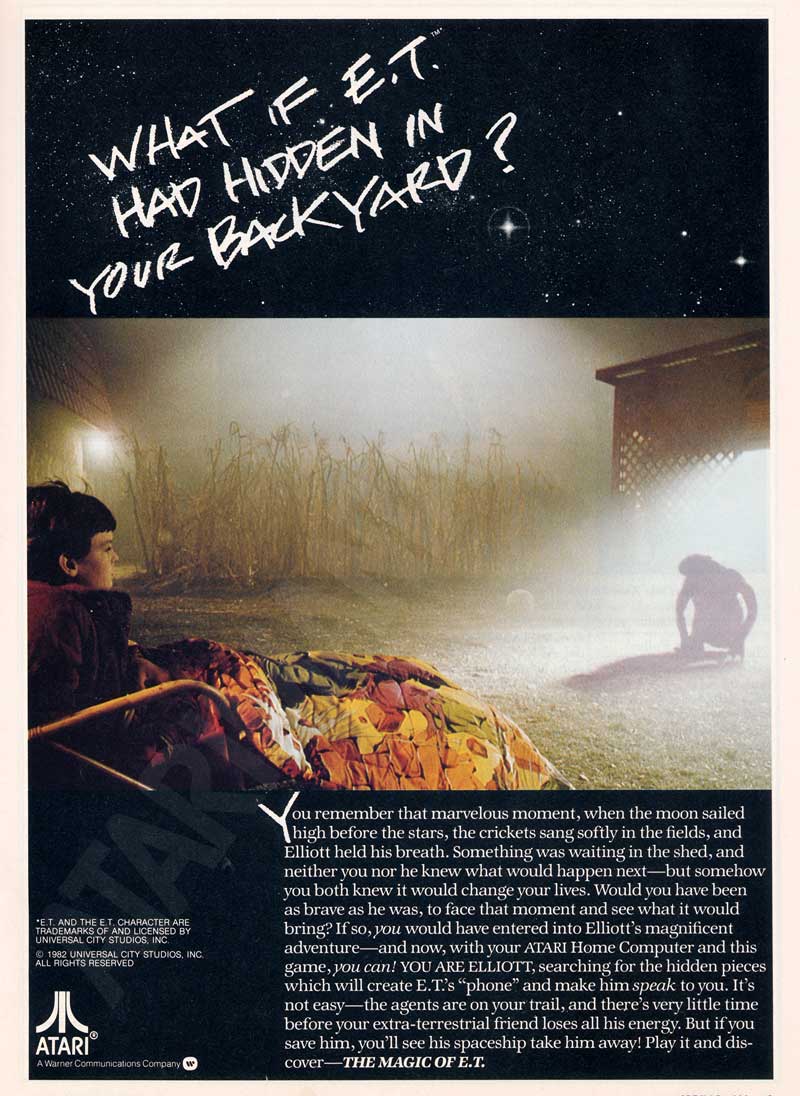 What if ET had hidden in your backyard? · 1983