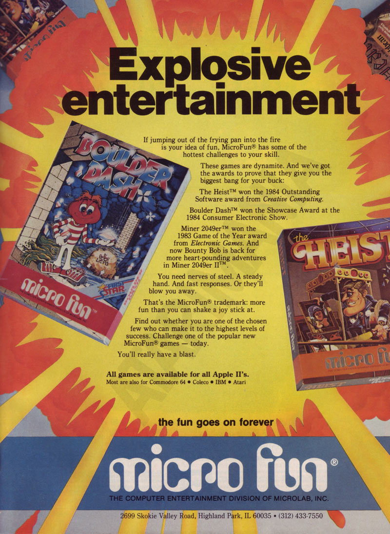Explosive Entertainment · page 2/2 · 1984