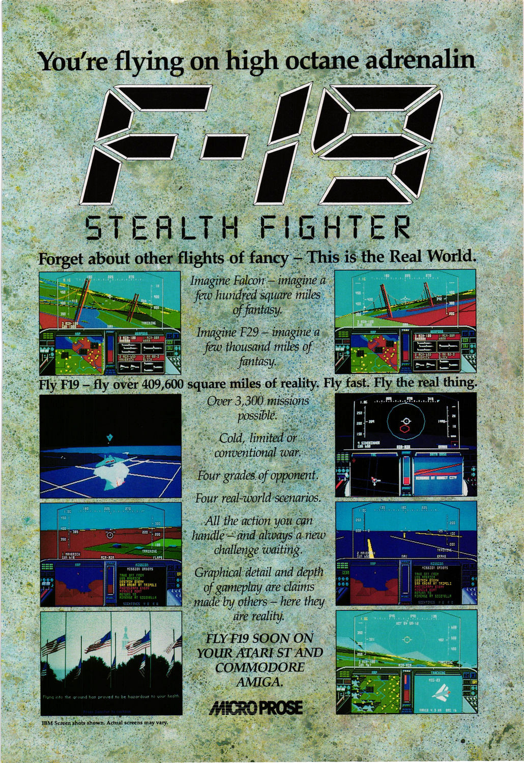 F-19 Stealth Fighter · 1990
