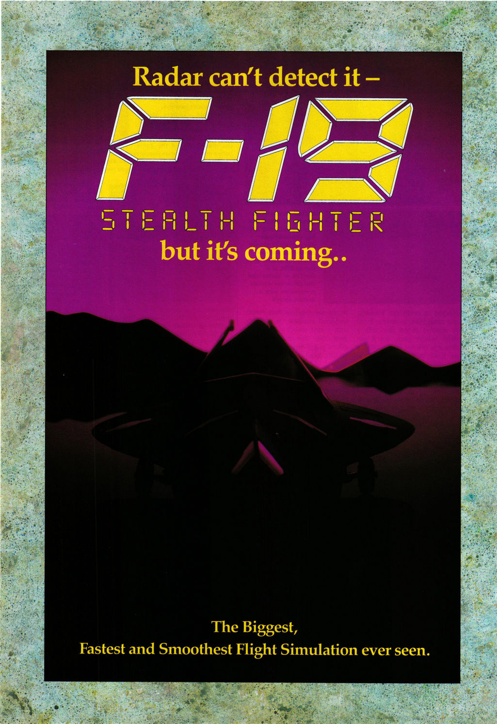 F-19 Stealth Fighter · 1990