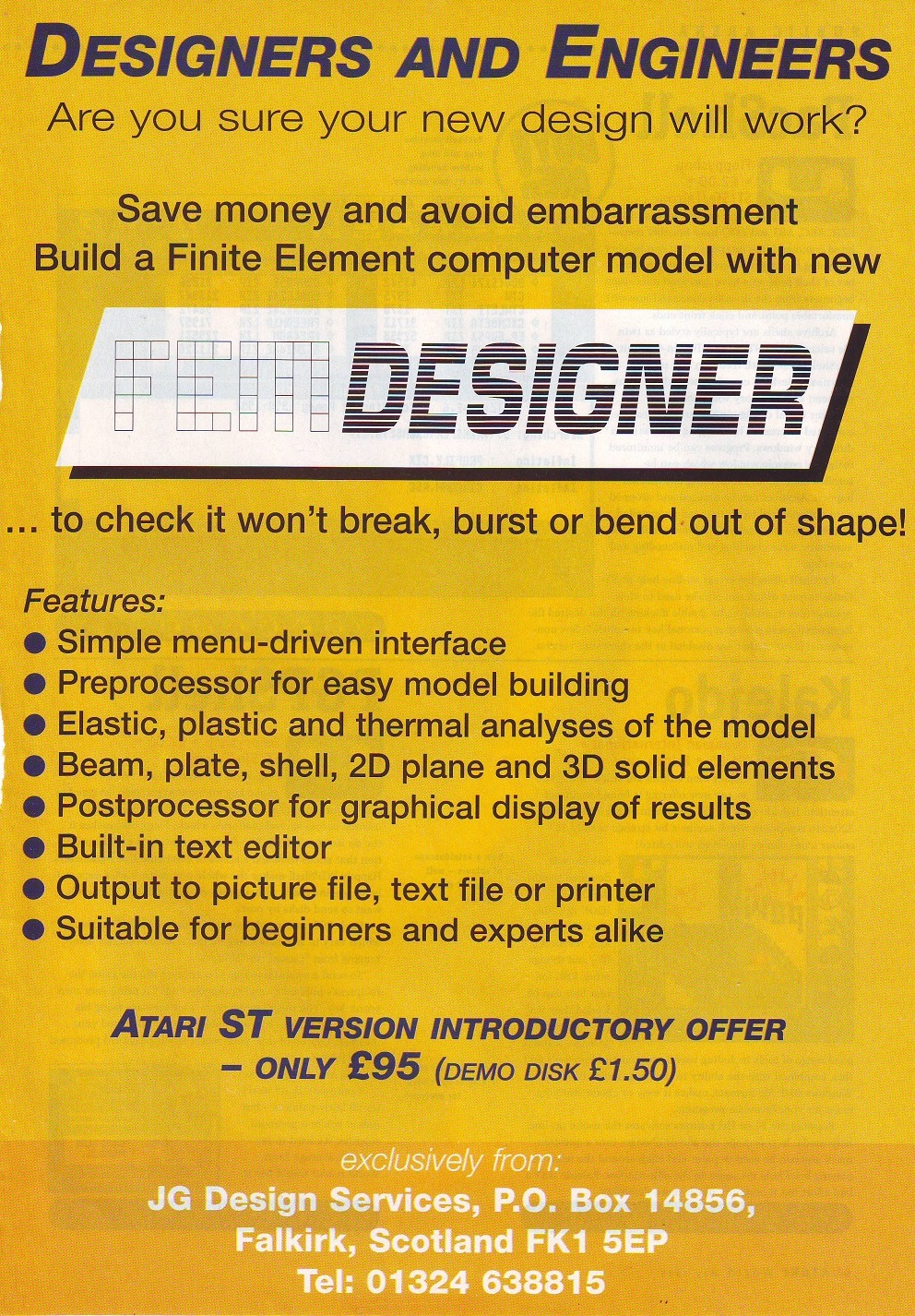 FEM Designer · 1995