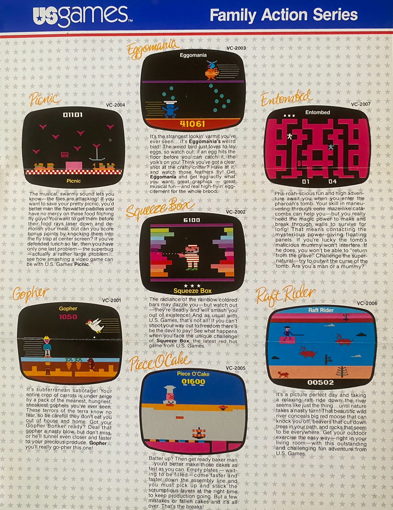 Flyer - U.S. Games Corporation · 1982