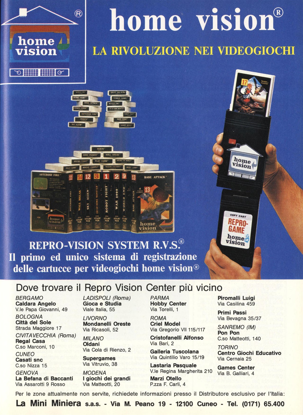 La Rivoluzione Nei Videogiochi. · 1983
