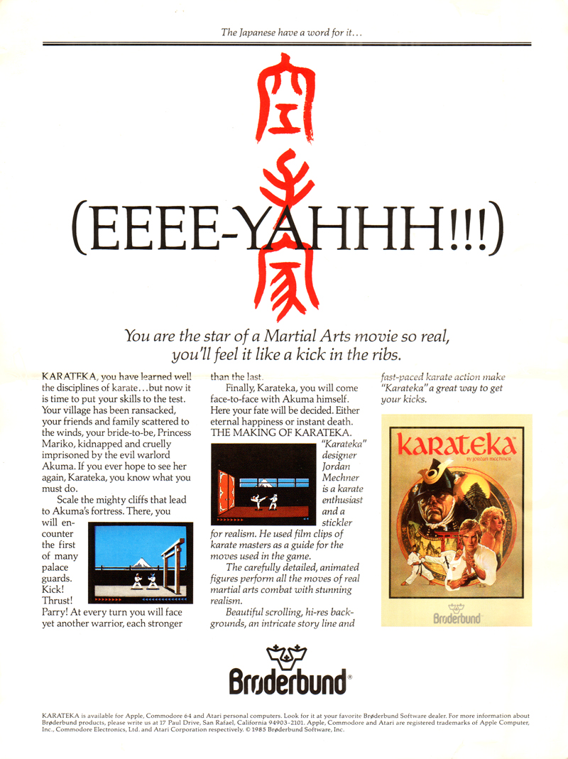 Karateka Eeee-Yahhh!!!