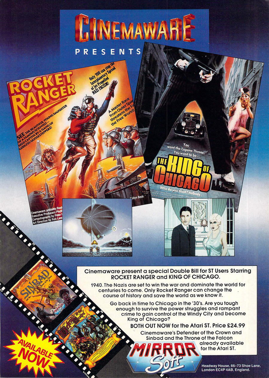 King of Chicago / Rocket Ranger · 1989