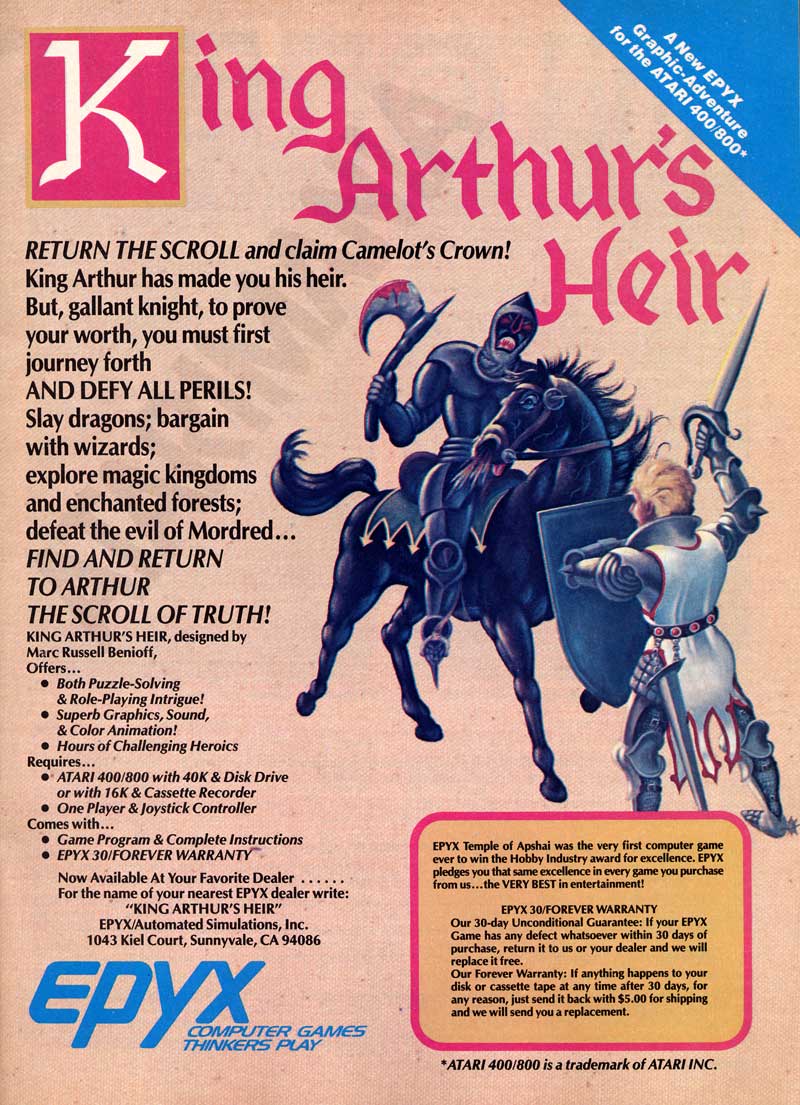 King Arthur's Heir · 1983