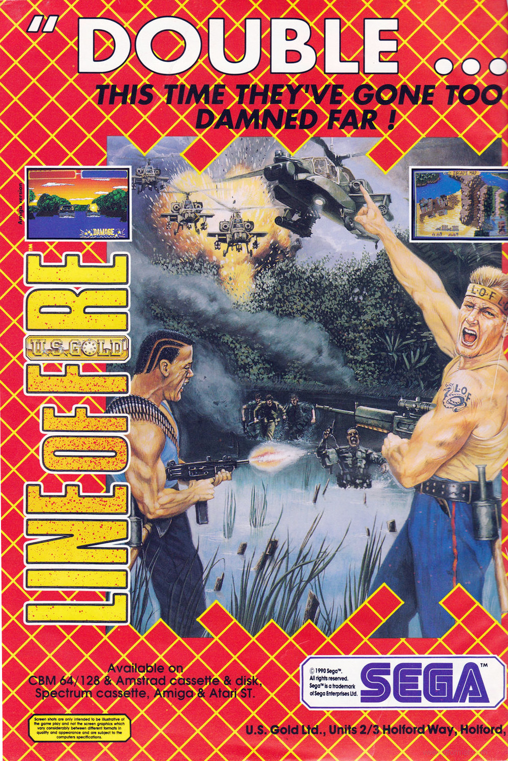 Line of Fire / Eswat · page 1/2 · 1991