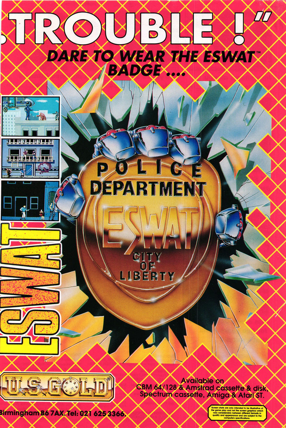 Line of Fire / Eswat · page 2/2 · 1991