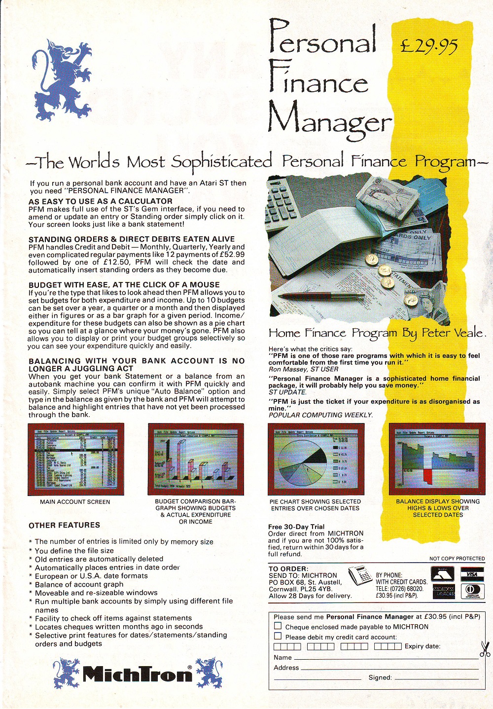 Personal Finance Manager · 1989