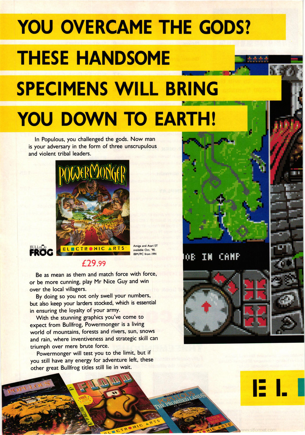 Powermonger · page 1/2 · 1990