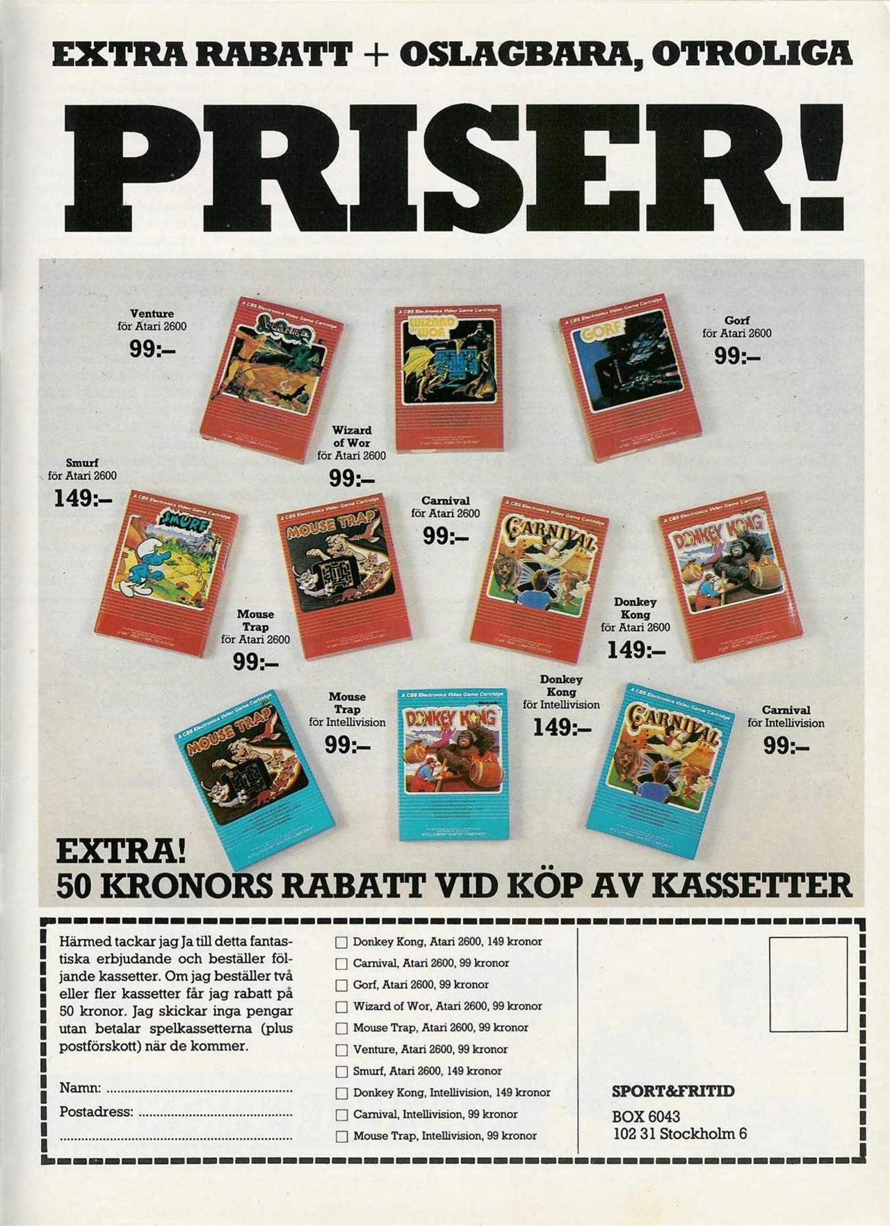 Priser! · 1984