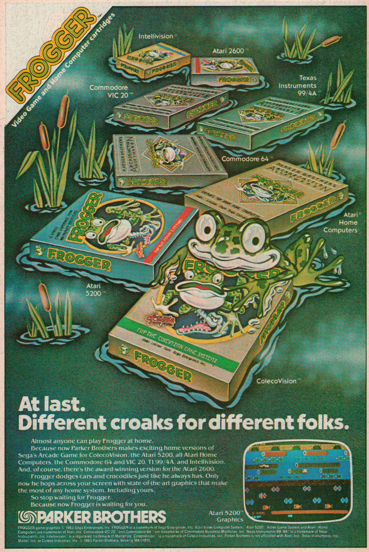 Frogger · 1983