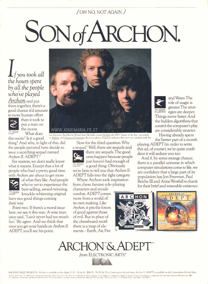 Son of Archon · 1984
