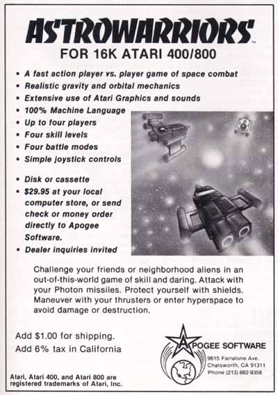 Astrowarriors · 1983