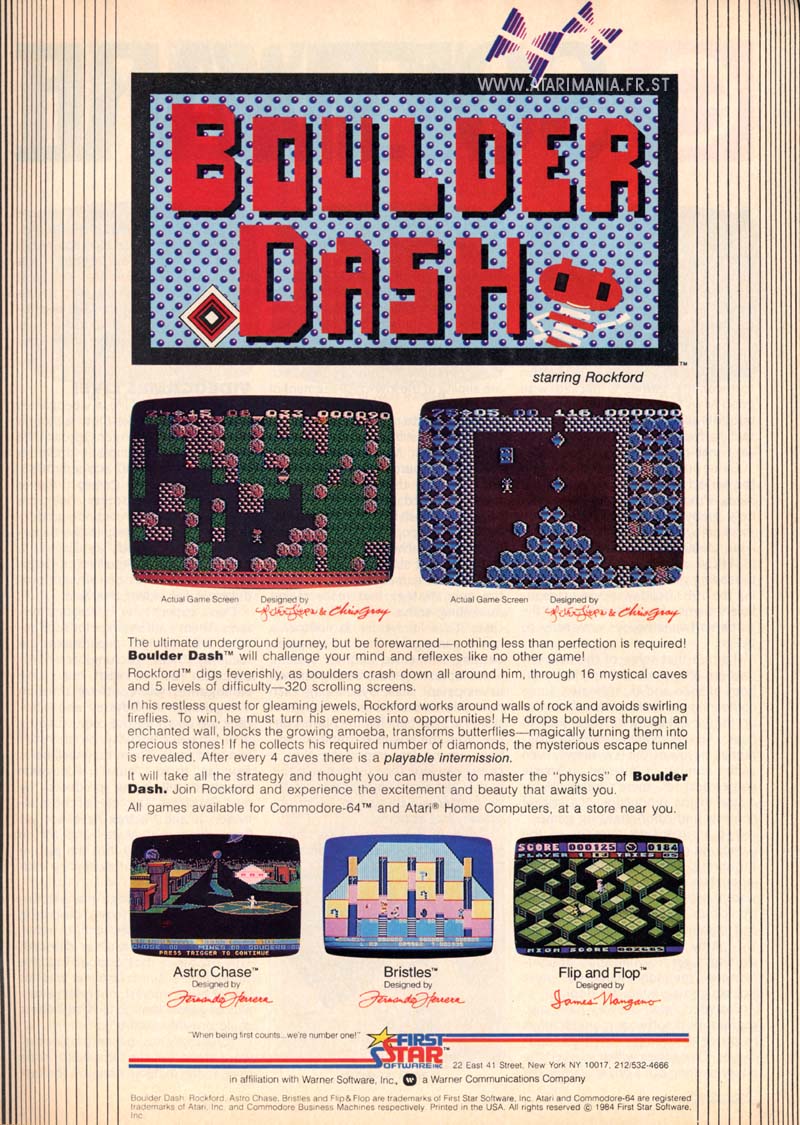 Boulder Dash · 1984