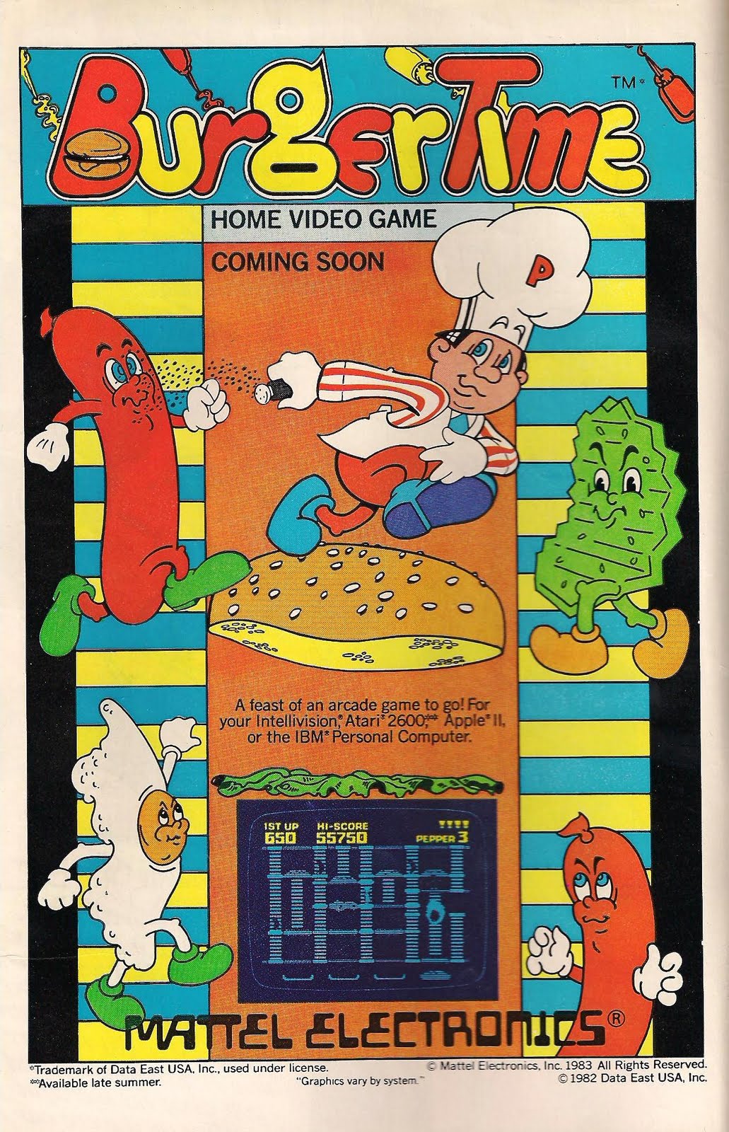 BurgerTime · 1983
