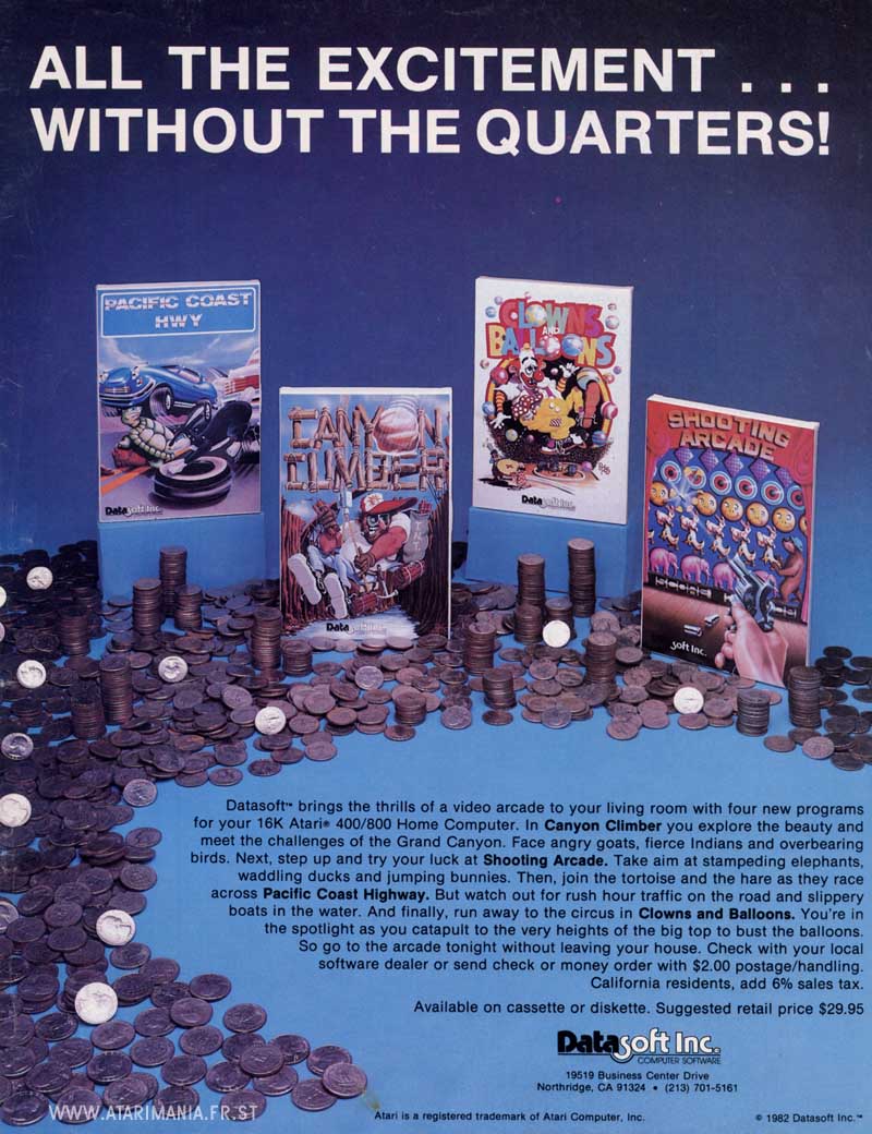 All The Excitement Without The Quarters · 1982