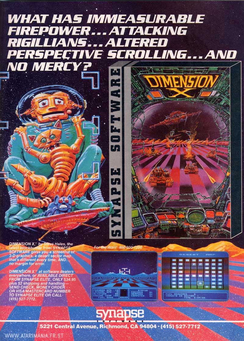 Dimension X · 1984