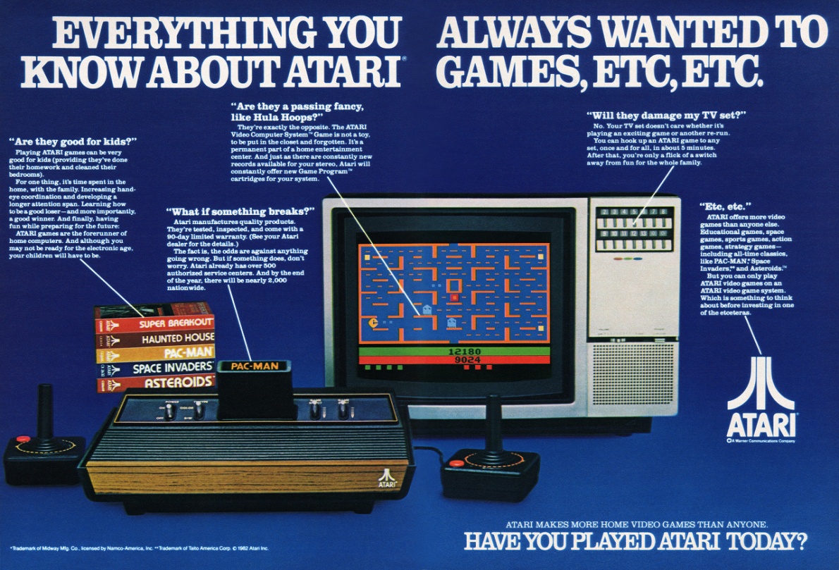 Everything You Always Wanted to Know About Atari Games, Etc, Etc. · 1982