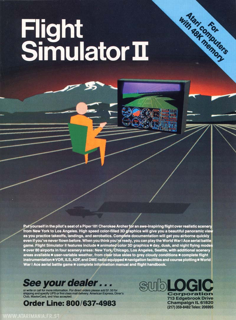 Flight Simulator II · 1983