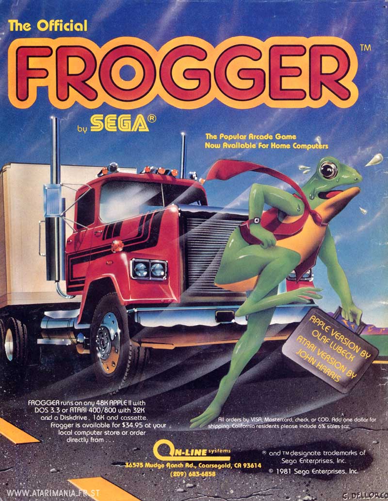 The Official Frogger · 1982