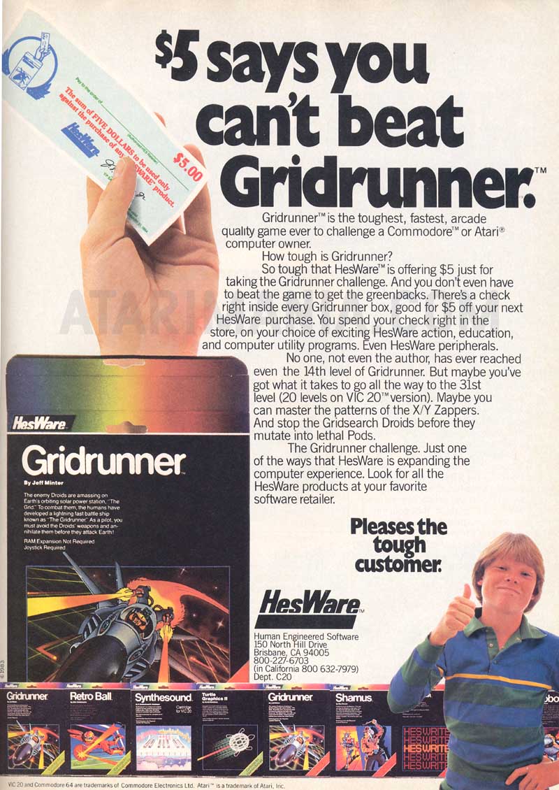 Gridrunner · 1983