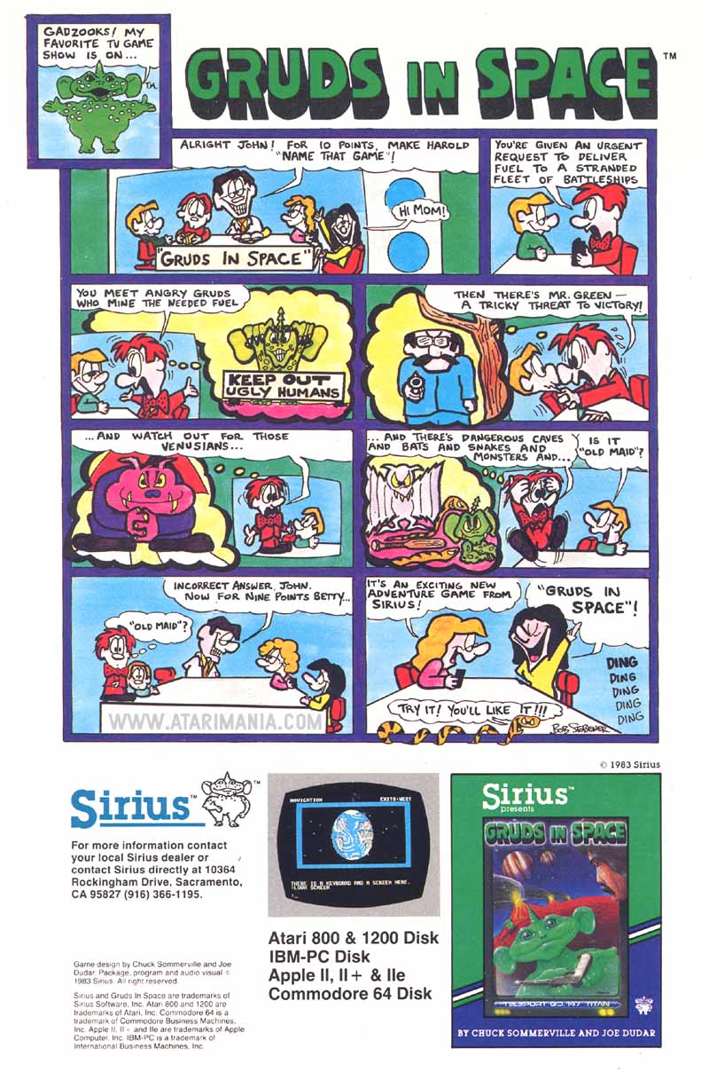 Gruds in Space · 1983
