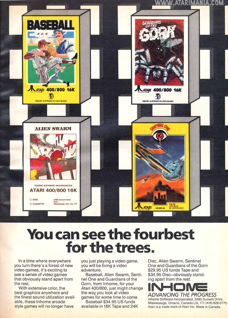 You can see the fourbest for the trees. · 1983