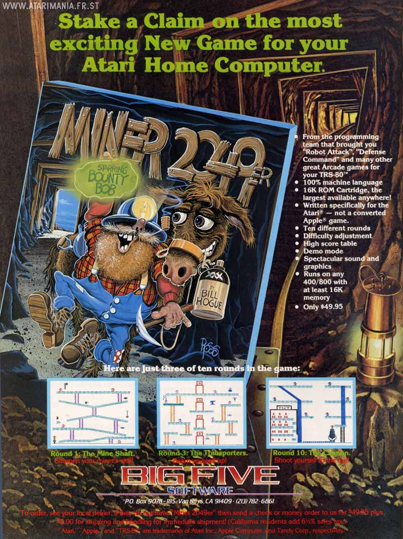 Miner 2049er · 1983