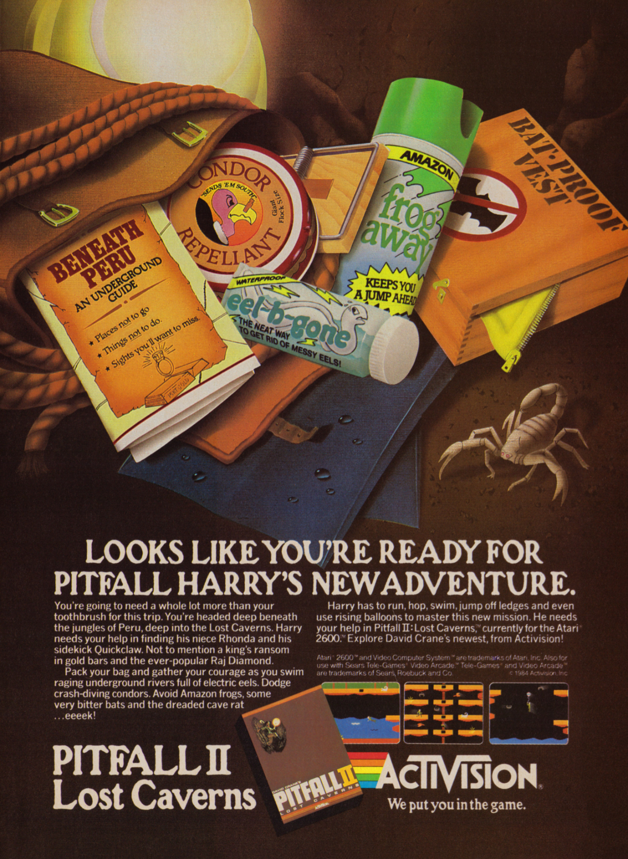 Pitfall II - Lost Caverns · 1984