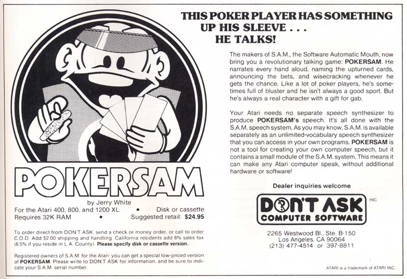 PokerSAM · 1983