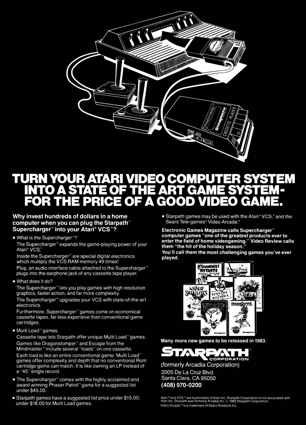 Starpath Supercharger · 1983