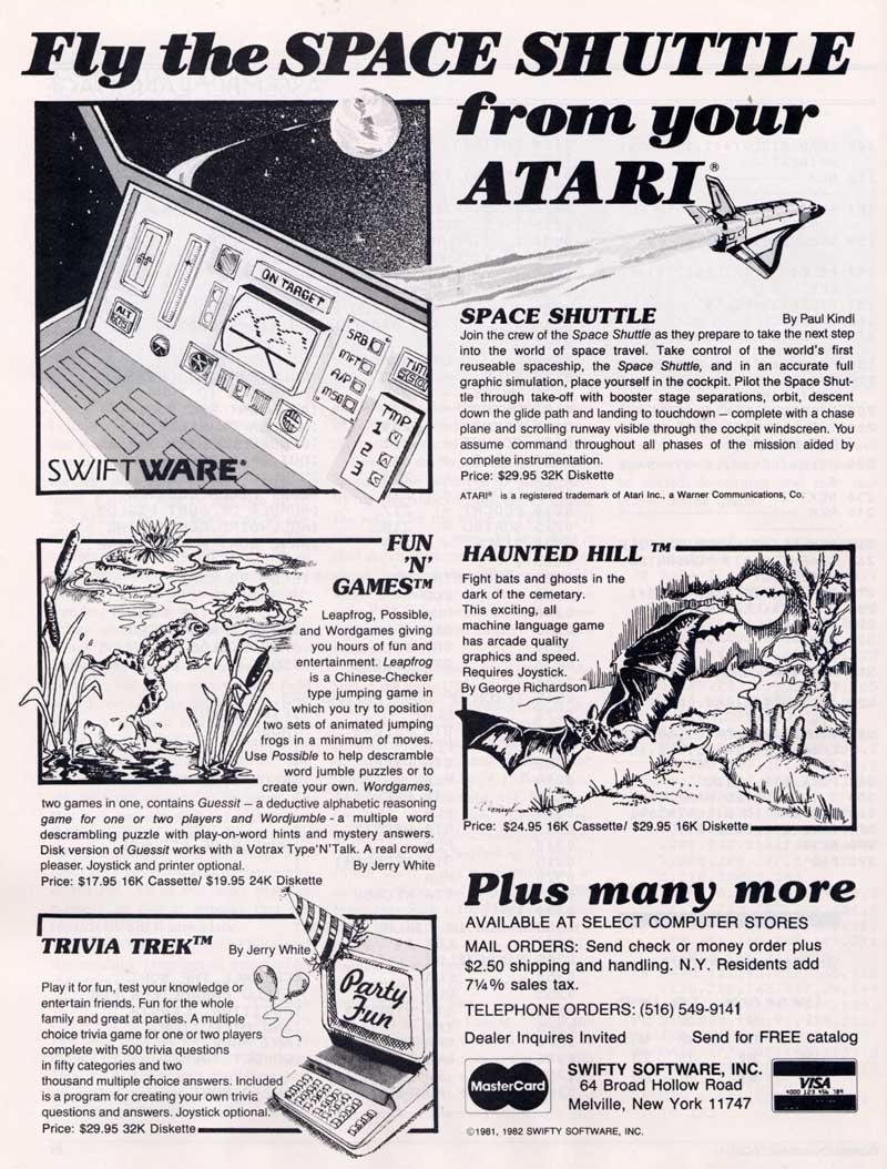 Swifty Software · 1982