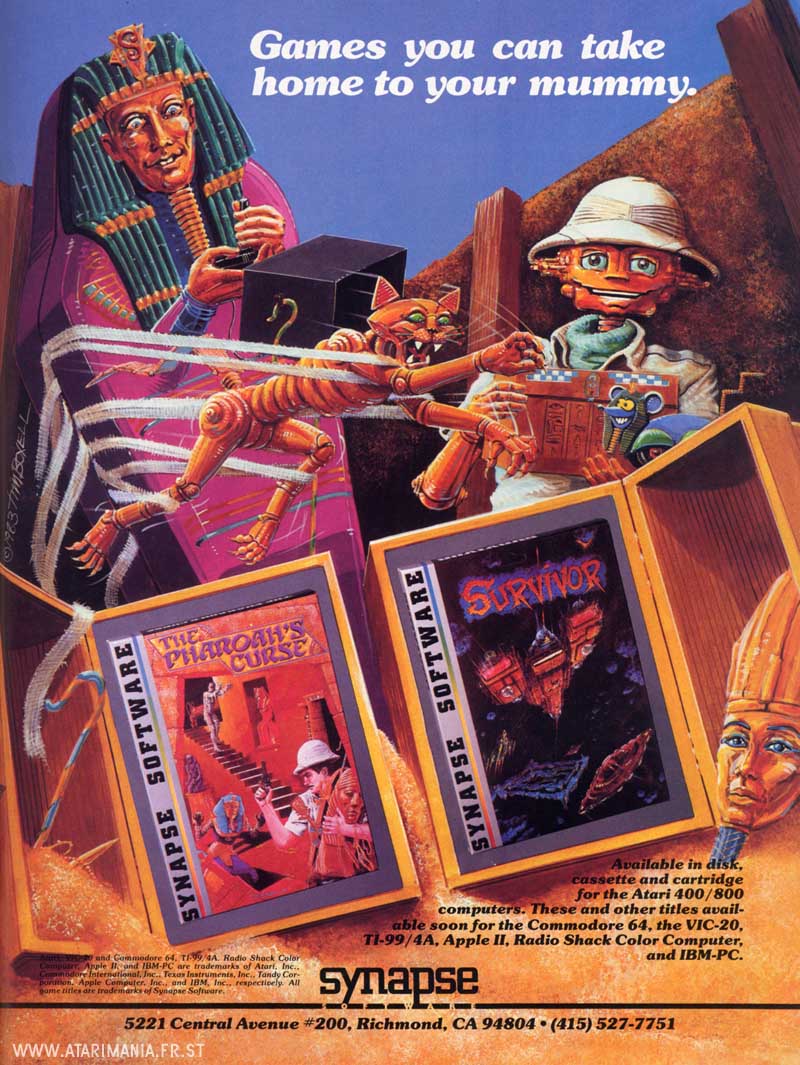Games you can take home to your mummy. · 1983