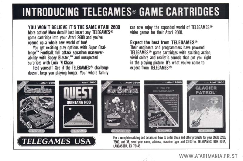 Telegames · 1989