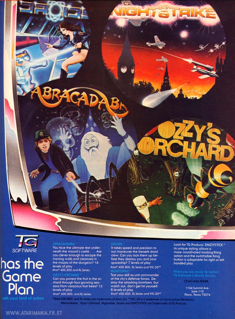 TG Software · 1983