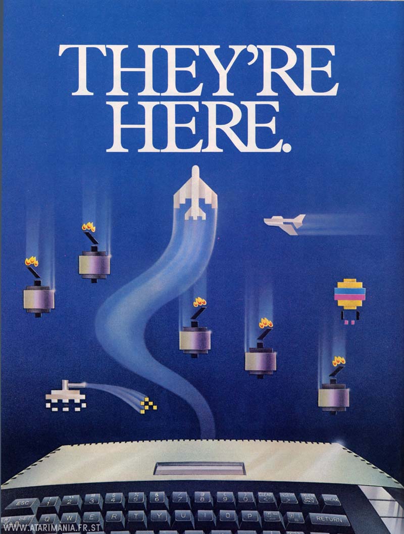 They're here! · page 1/2 · 1983
