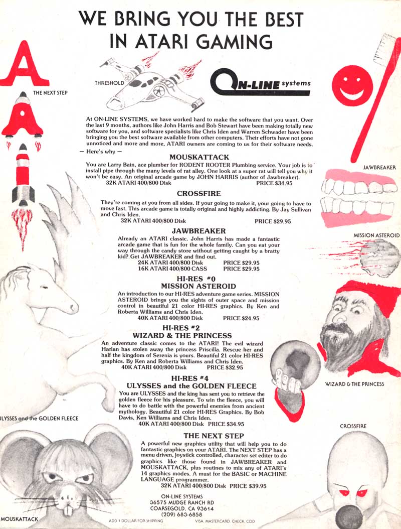 We Bring You the Best in Atari Gaming... · 1982