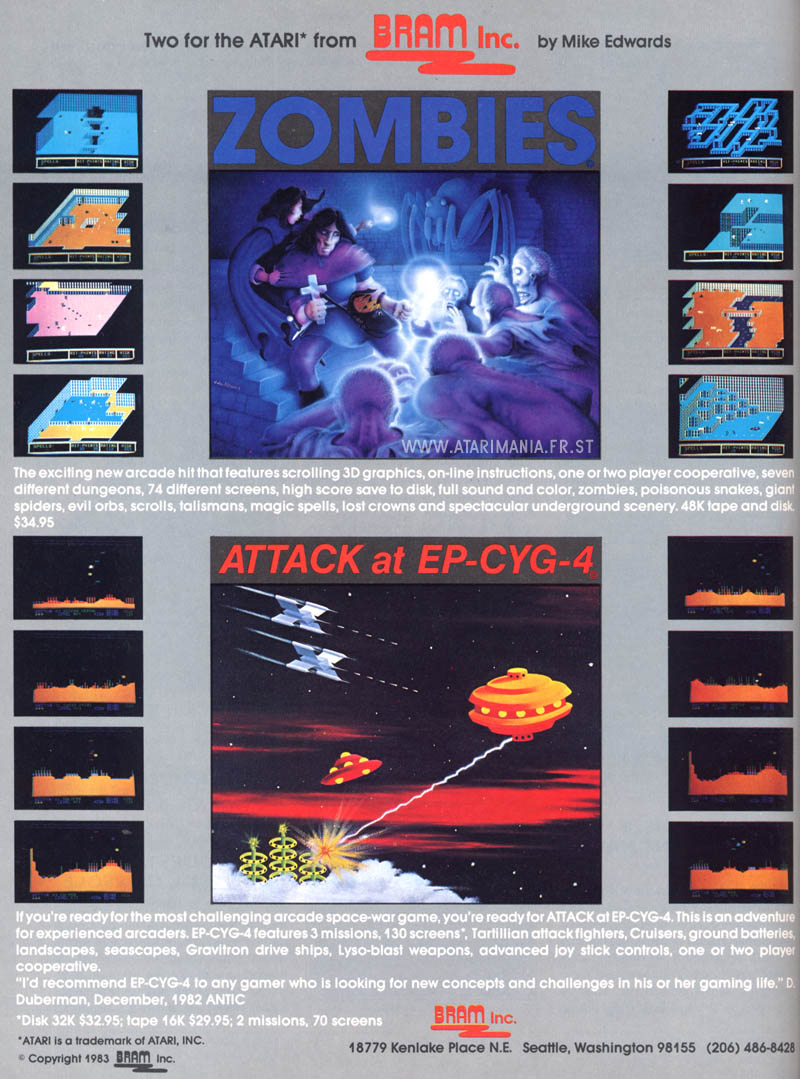 Zombies / Attack at EP-CYG-4 · 1983