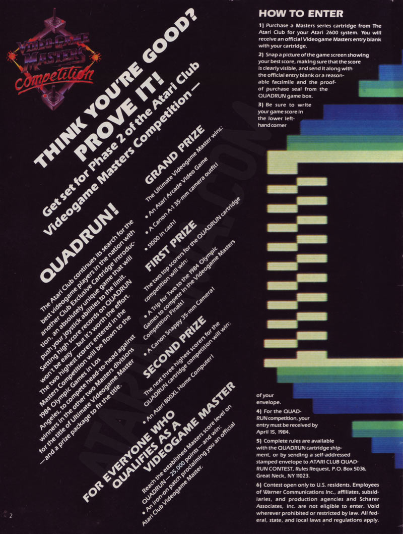 Quadrun · page 1/2 · 1984