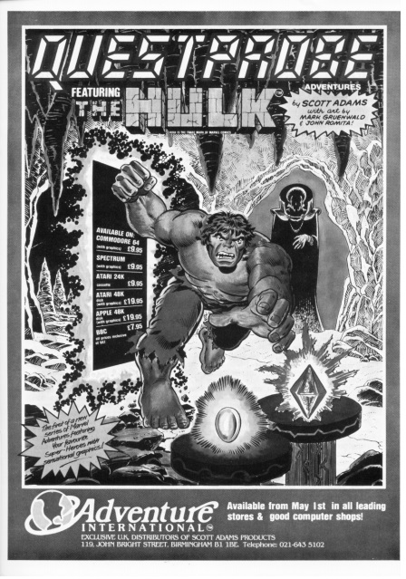 Questprobe The Hulk · 1984