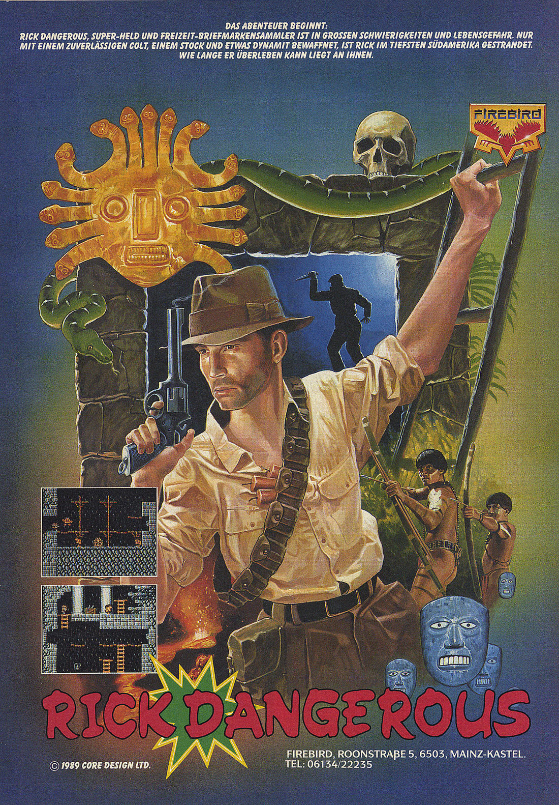 Rick Dangerous · 1989